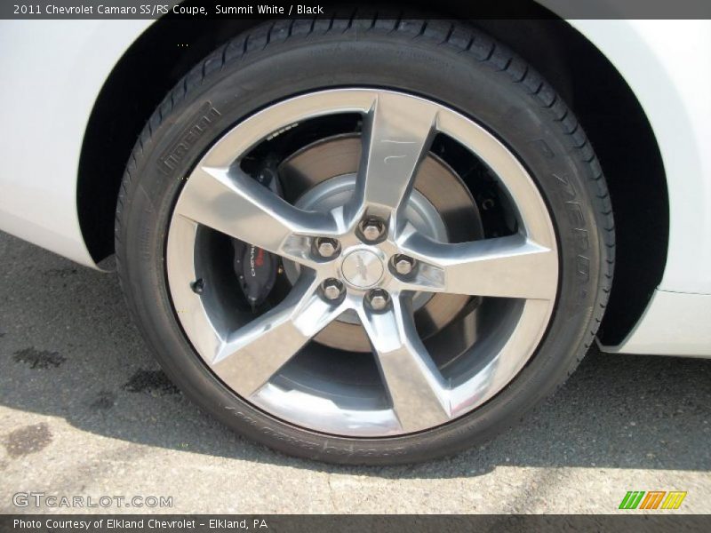 Summit White / Black 2011 Chevrolet Camaro SS/RS Coupe