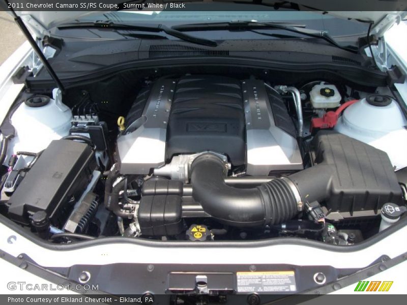 Summit White / Black 2011 Chevrolet Camaro SS/RS Coupe