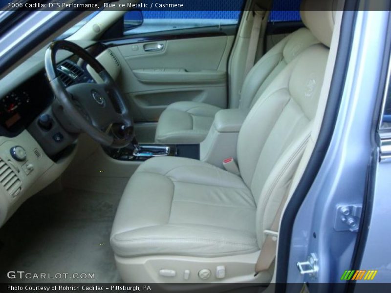 Blue Ice Metallic / Cashmere 2006 Cadillac DTS Performance