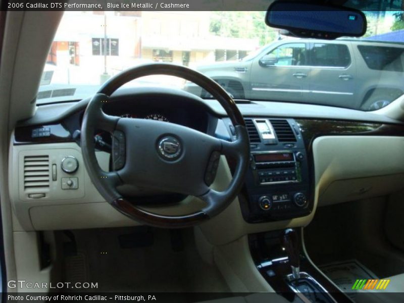 Blue Ice Metallic / Cashmere 2006 Cadillac DTS Performance