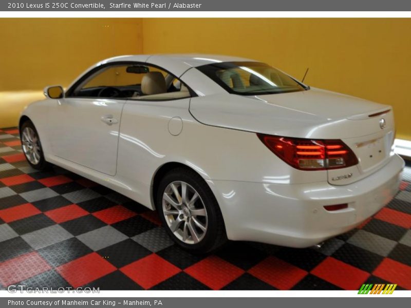 Starfire White Pearl / Alabaster 2010 Lexus IS 250C Convertible