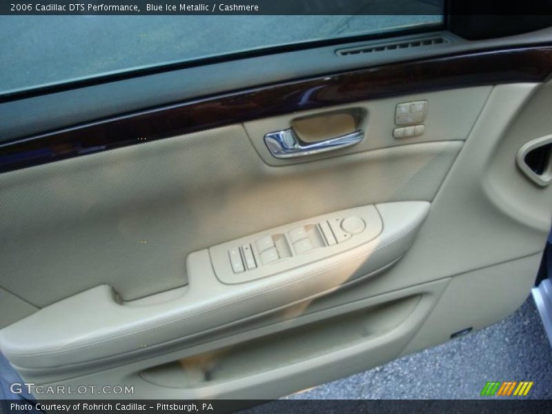 Blue Ice Metallic / Cashmere 2006 Cadillac DTS Performance