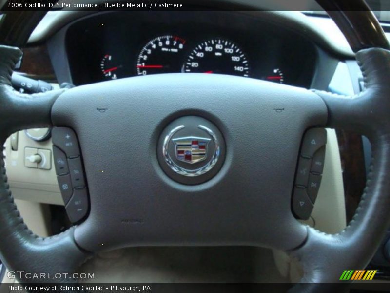 Blue Ice Metallic / Cashmere 2006 Cadillac DTS Performance