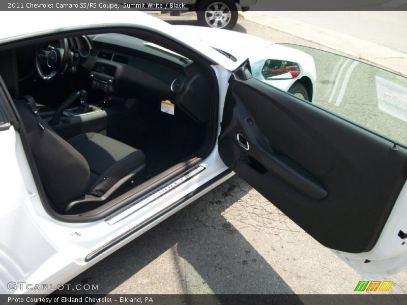 Summit White / Black 2011 Chevrolet Camaro SS/RS Coupe
