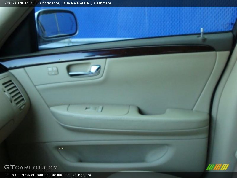 Blue Ice Metallic / Cashmere 2006 Cadillac DTS Performance