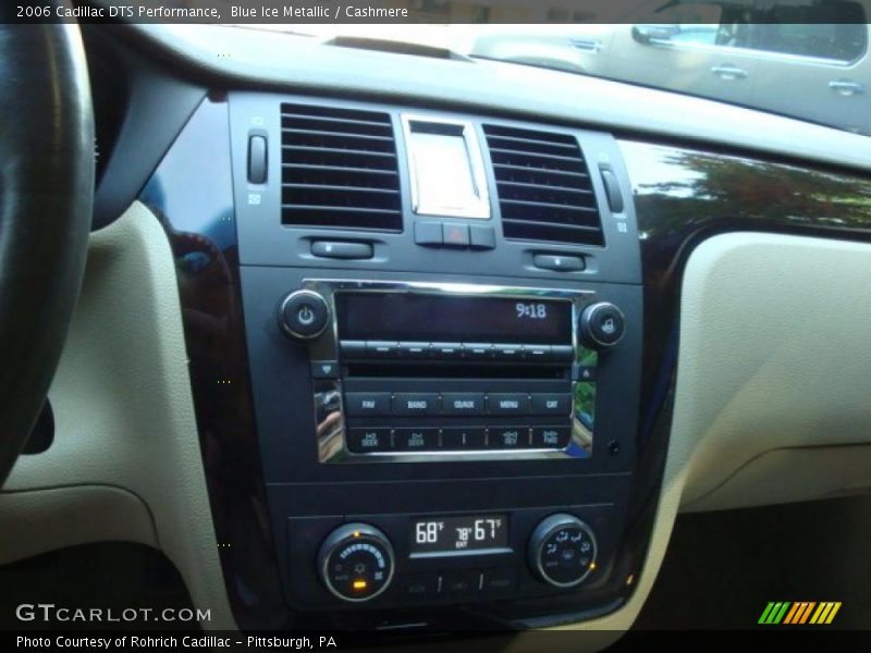 Blue Ice Metallic / Cashmere 2006 Cadillac DTS Performance