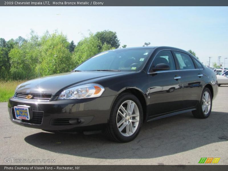 Mocha Bronze Metallic / Ebony 2009 Chevrolet Impala LTZ