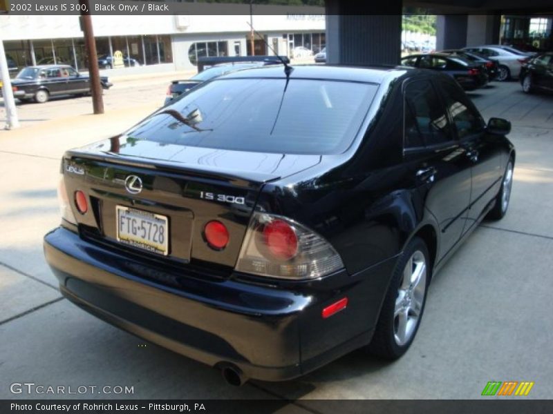 Black Onyx / Black 2002 Lexus IS 300