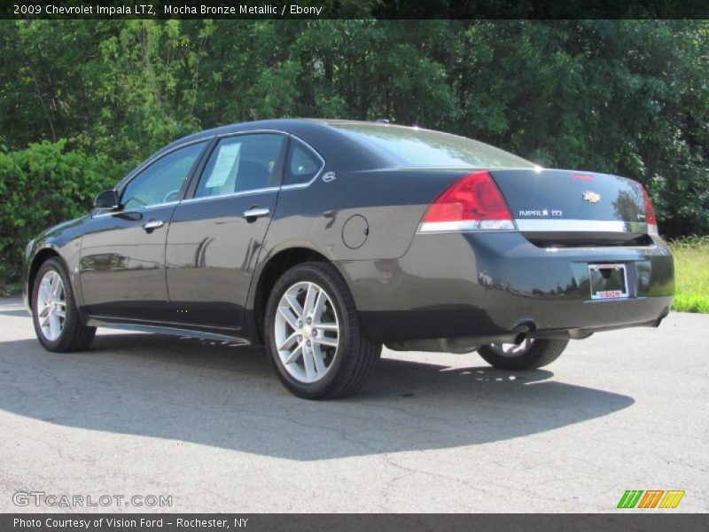 Mocha Bronze Metallic / Ebony 2009 Chevrolet Impala LTZ