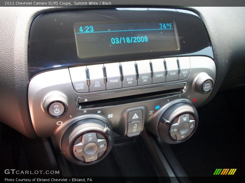 Summit White / Black 2011 Chevrolet Camaro SS/RS Coupe