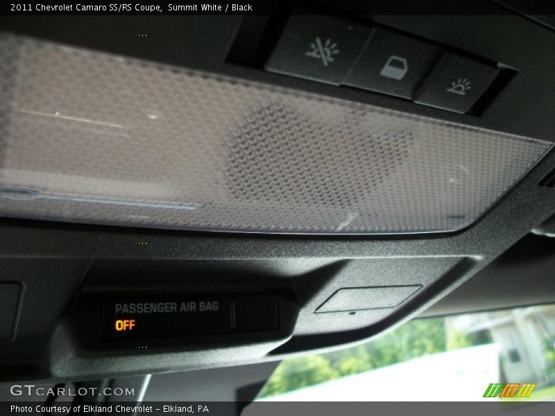 Summit White / Black 2011 Chevrolet Camaro SS/RS Coupe