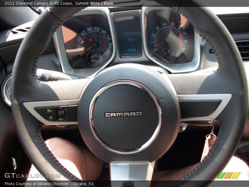 Summit White / Black 2011 Chevrolet Camaro SS/RS Coupe