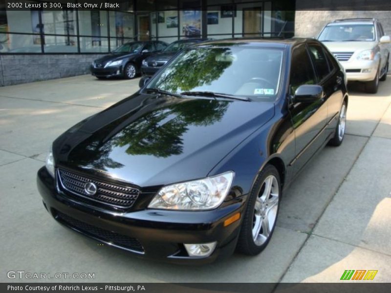 Black Onyx / Black 2002 Lexus IS 300