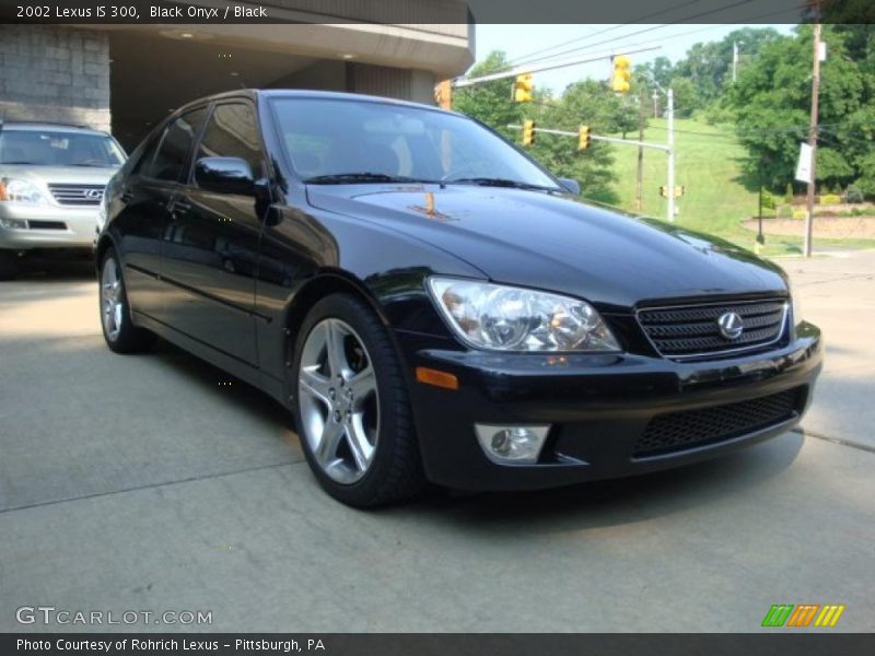 Black Onyx / Black 2002 Lexus IS 300