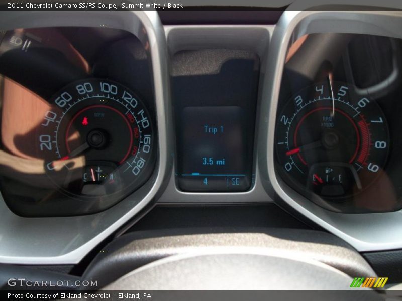 Summit White / Black 2011 Chevrolet Camaro SS/RS Coupe