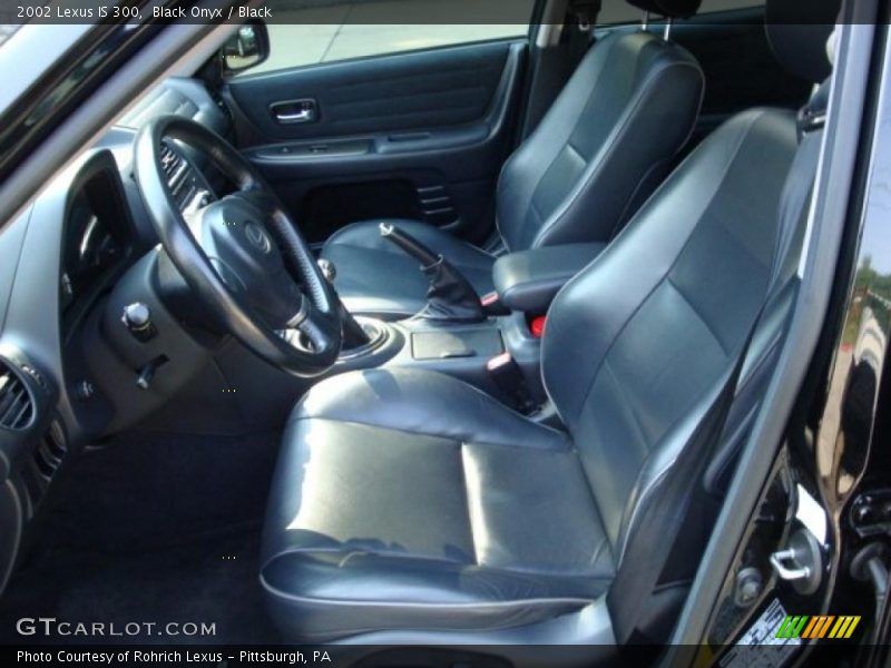 Black Onyx / Black 2002 Lexus IS 300