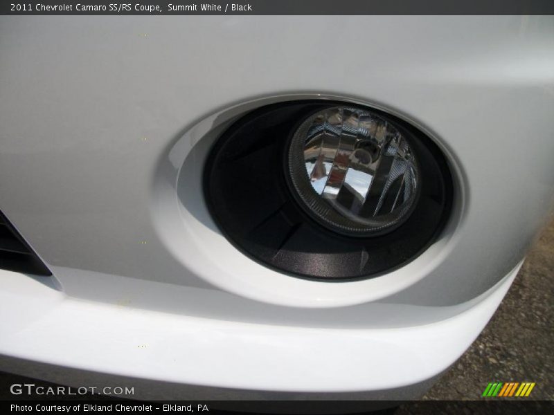 Summit White / Black 2011 Chevrolet Camaro SS/RS Coupe