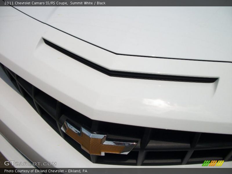 Summit White / Black 2011 Chevrolet Camaro SS/RS Coupe