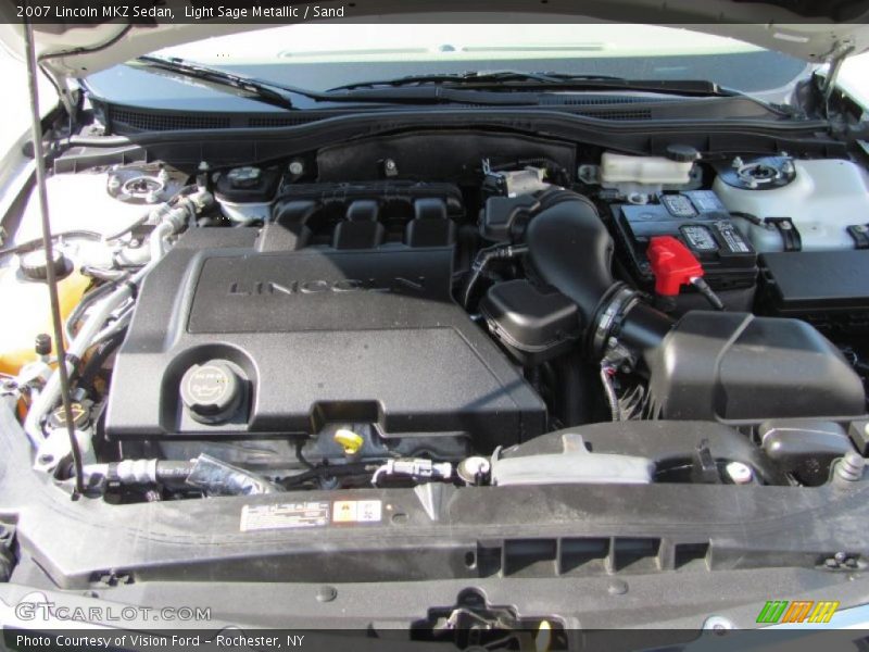 Light Sage Metallic / Sand 2007 Lincoln MKZ Sedan