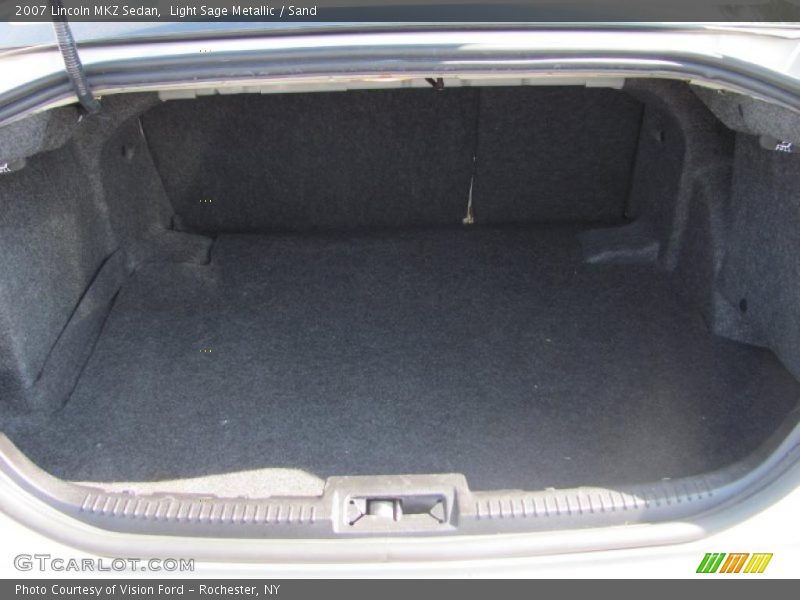 Light Sage Metallic / Sand 2007 Lincoln MKZ Sedan