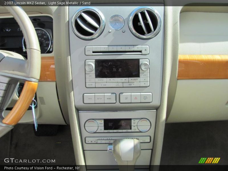 Light Sage Metallic / Sand 2007 Lincoln MKZ Sedan
