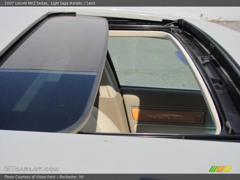 Light Sage Metallic / Sand 2007 Lincoln MKZ Sedan