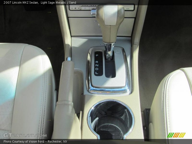 Light Sage Metallic / Sand 2007 Lincoln MKZ Sedan