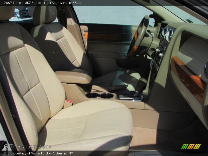 Light Sage Metallic / Sand 2007 Lincoln MKZ Sedan