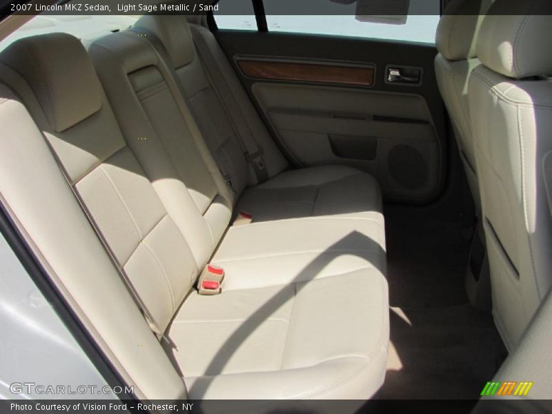 Light Sage Metallic / Sand 2007 Lincoln MKZ Sedan