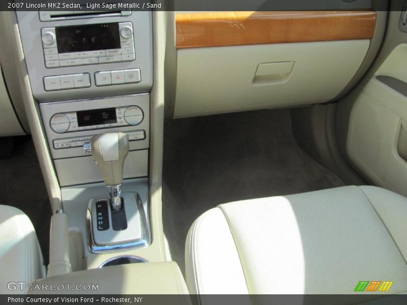 Light Sage Metallic / Sand 2007 Lincoln MKZ Sedan