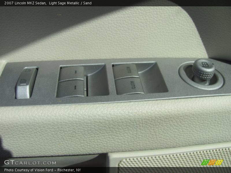 Light Sage Metallic / Sand 2007 Lincoln MKZ Sedan