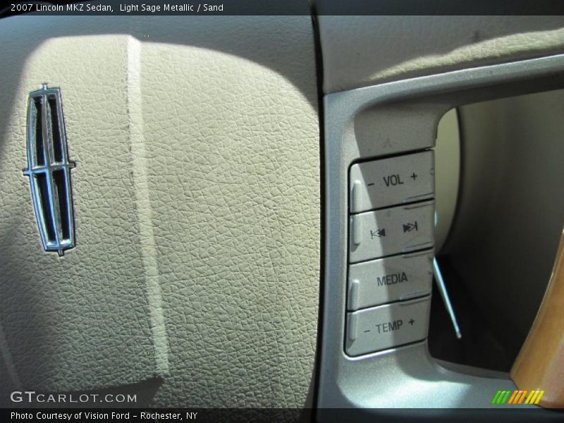 Light Sage Metallic / Sand 2007 Lincoln MKZ Sedan