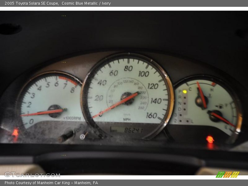 Cosmic Blue Metallic / Ivory 2005 Toyota Solara SE Coupe