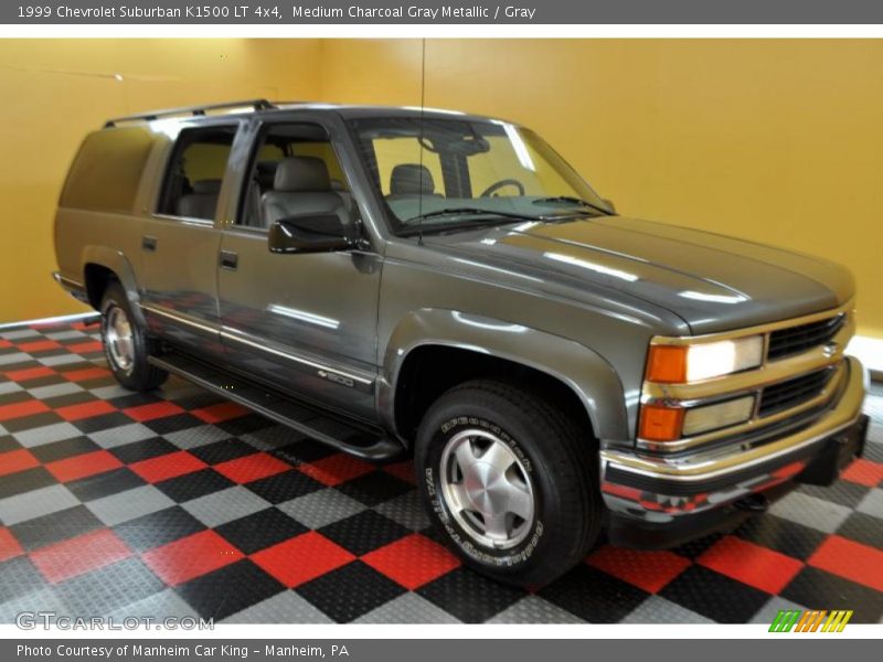 Medium Charcoal Gray Metallic / Gray 1999 Chevrolet Suburban K1500 LT 4x4