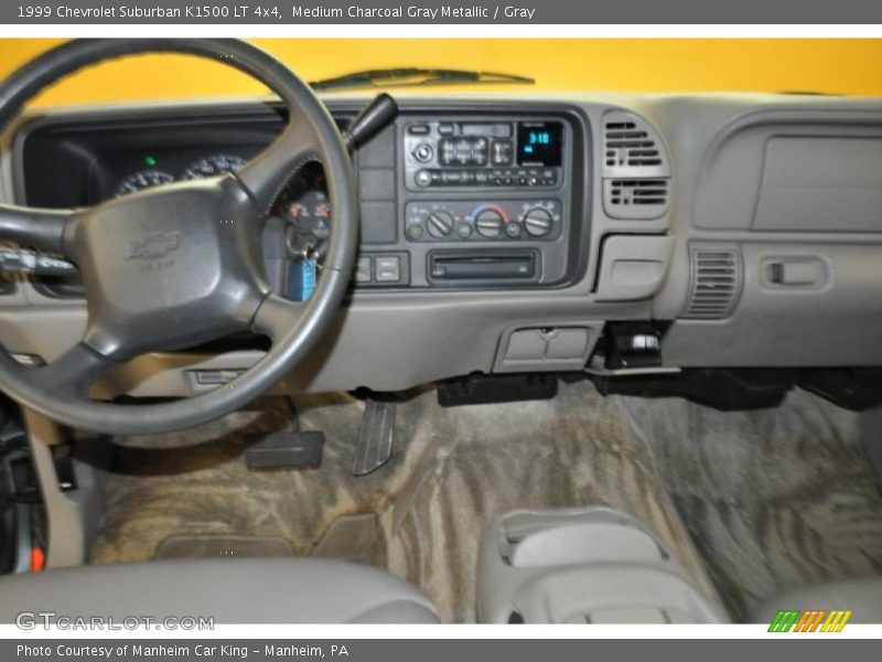 Medium Charcoal Gray Metallic / Gray 1999 Chevrolet Suburban K1500 LT 4x4