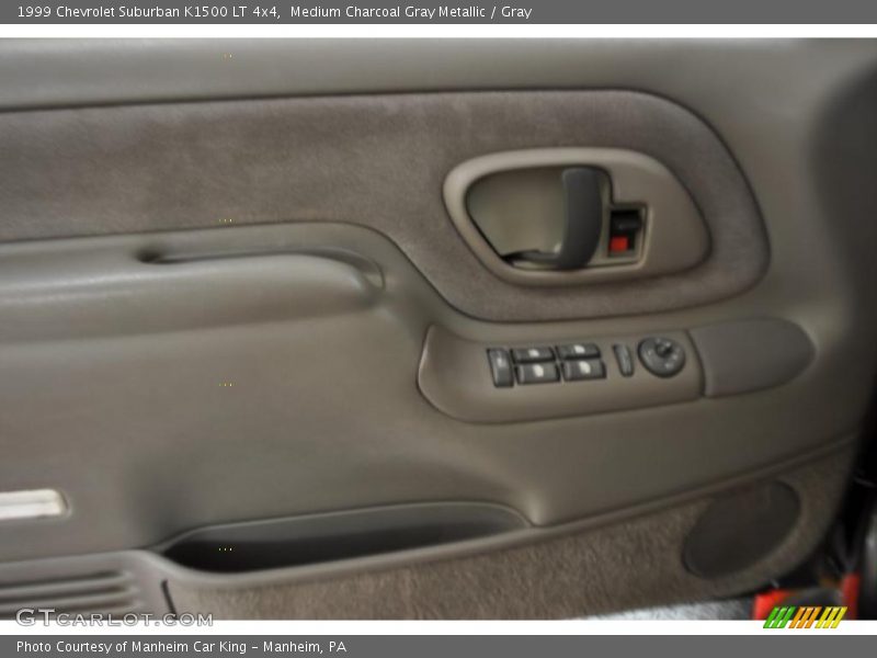 Medium Charcoal Gray Metallic / Gray 1999 Chevrolet Suburban K1500 LT 4x4