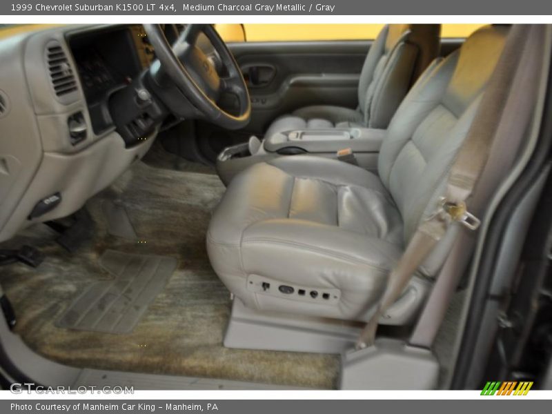 Medium Charcoal Gray Metallic / Gray 1999 Chevrolet Suburban K1500 LT 4x4