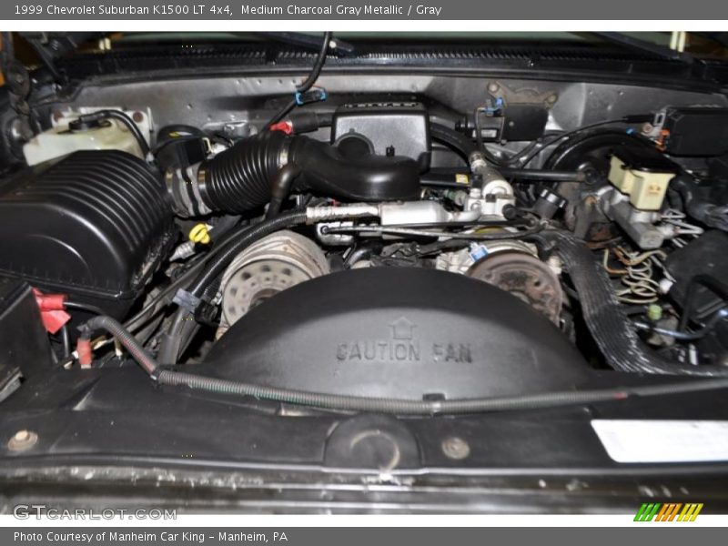Medium Charcoal Gray Metallic / Gray 1999 Chevrolet Suburban K1500 LT 4x4