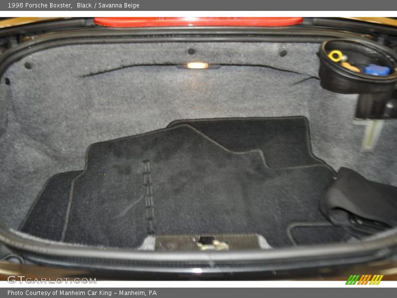 Black / Savanna Beige 1998 Porsche Boxster