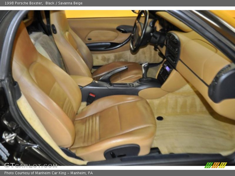 Black / Savanna Beige 1998 Porsche Boxster
