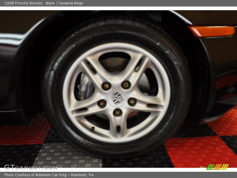 Black / Savanna Beige 1998 Porsche Boxster