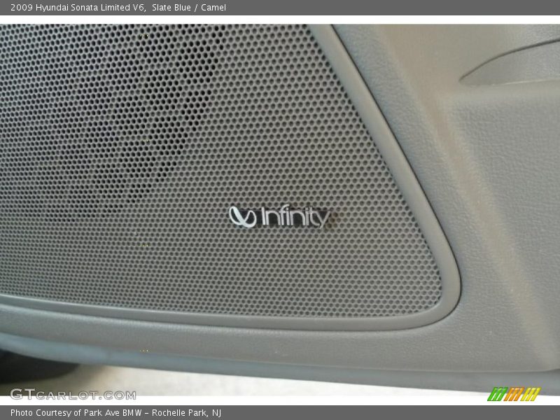 Slate Blue / Camel 2009 Hyundai Sonata Limited V6