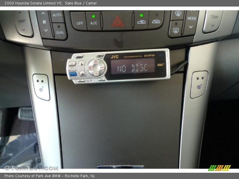 Slate Blue / Camel 2009 Hyundai Sonata Limited V6
