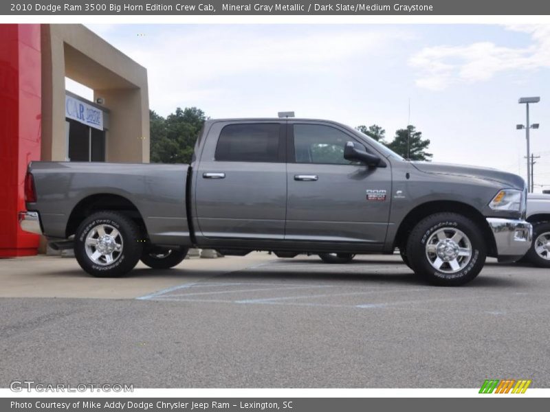Mineral Gray Metallic / Dark Slate/Medium Graystone 2010 Dodge Ram 3500 Big Horn Edition Crew Cab