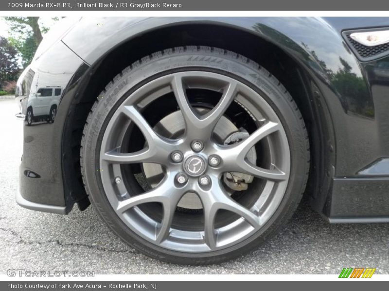 Brilliant Black / R3 Gray/Black Recaro 2009 Mazda RX-8 R3