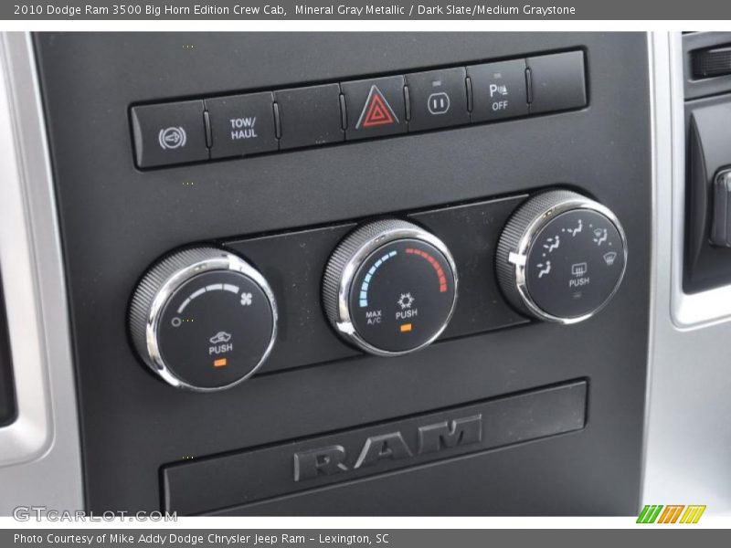 Mineral Gray Metallic / Dark Slate/Medium Graystone 2010 Dodge Ram 3500 Big Horn Edition Crew Cab
