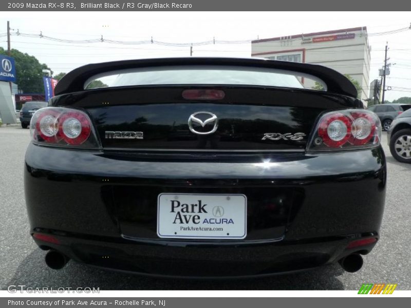 Brilliant Black / R3 Gray/Black Recaro 2009 Mazda RX-8 R3
