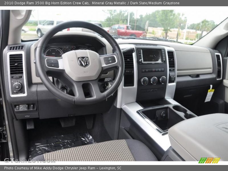 Mineral Gray Metallic / Dark Slate/Medium Graystone 2010 Dodge Ram 3500 Big Horn Edition Crew Cab