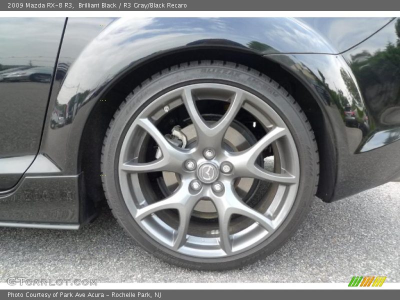 Brilliant Black / R3 Gray/Black Recaro 2009 Mazda RX-8 R3