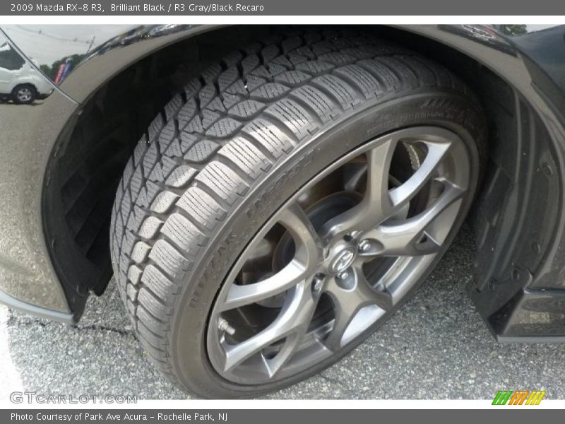 Brilliant Black / R3 Gray/Black Recaro 2009 Mazda RX-8 R3